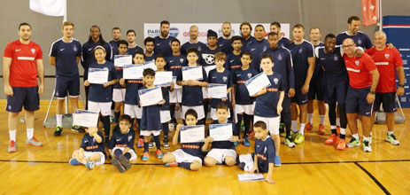 Paris Saint-Germain Handball Academy oleh Ooredoo